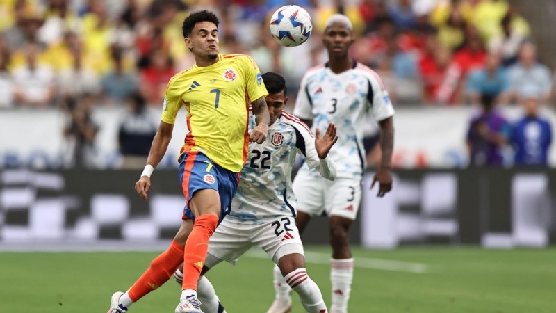 Colombia được đánh giá mạnh hơn Costa Rica